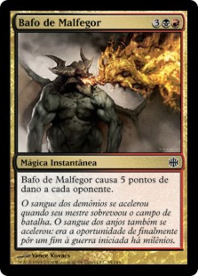 Bafo de Malfegor / Breath of Malfegor - Magic: The Gathering - MoxLand