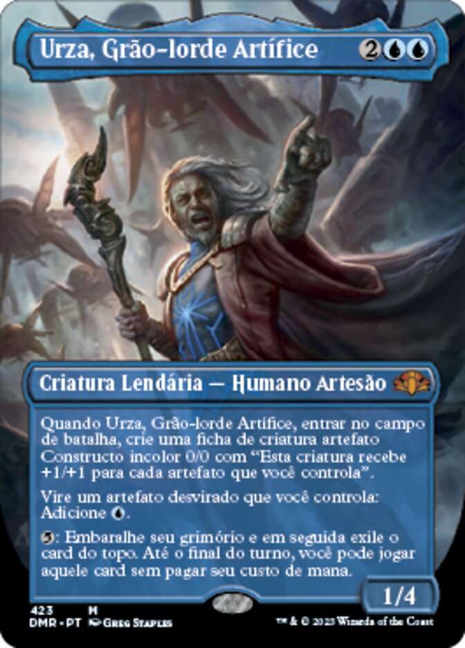 Urza, Grão-lorde Artífice / Urza, Lord High Artificer - Magic: The Gathering - MoxLand