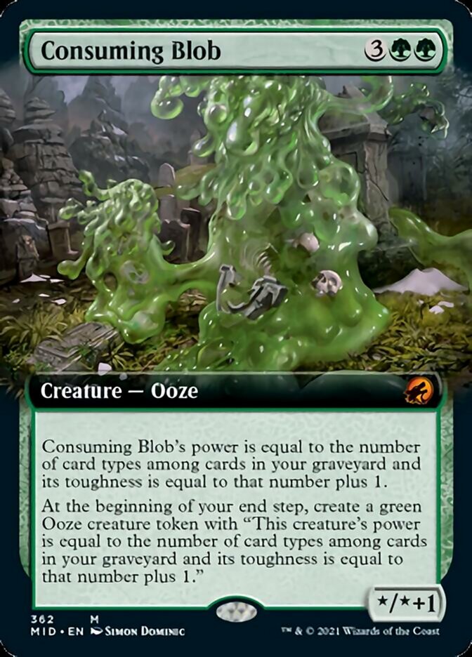 Bolha Consumidora / Consuming Blob - Magic: The Gathering - MoxLand