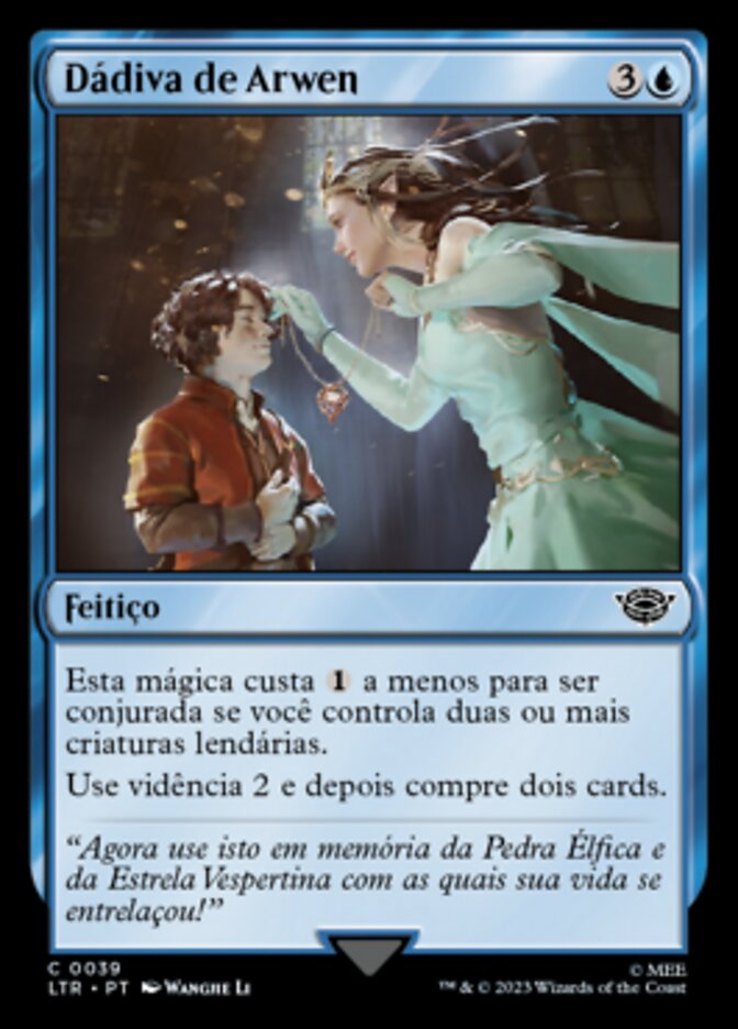 Dádiva de Arwen / Arwen's Gift - Magic: The Gathering - MoxLand