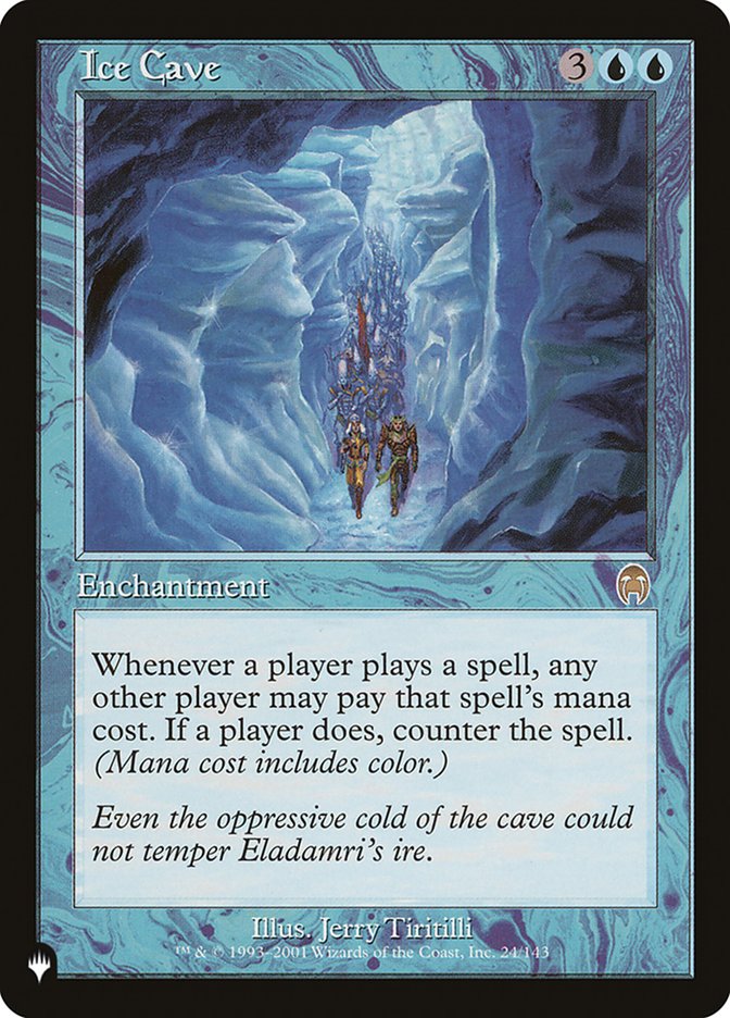 Caverna de Gelo / Ice Cave - Magic: The Gathering - MoxLand