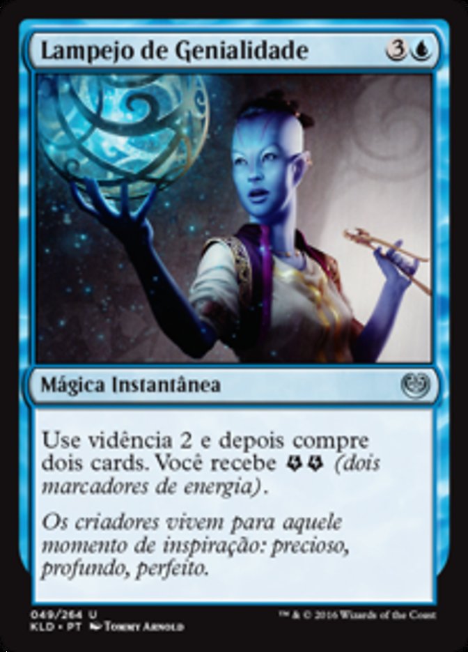 Lampejo de Genialidade / Glimmer of Genius - Magic: The Gathering - MoxLand