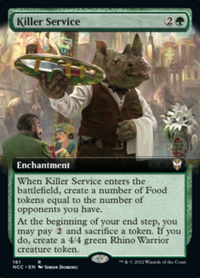 Atendimento de Matar / Killer Service - Magic: The Gathering - MoxLand