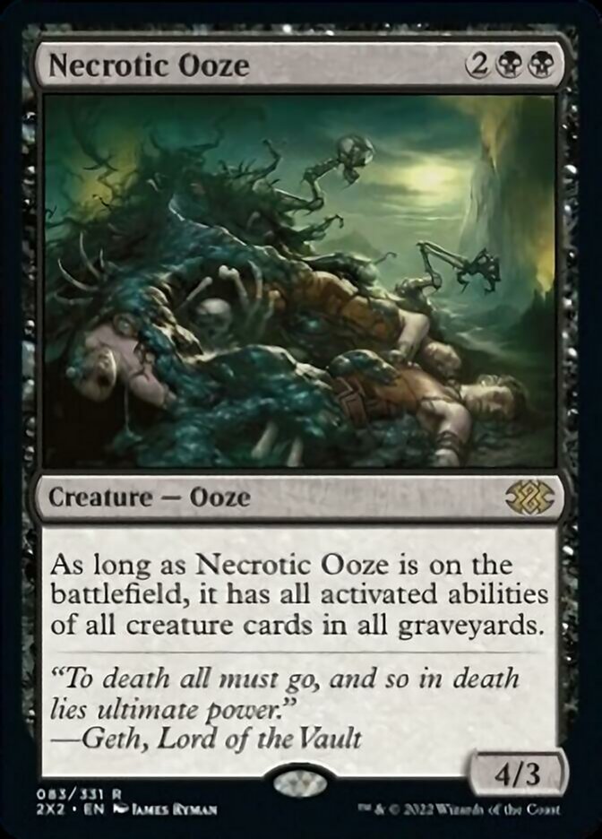 Lodo Necrótico / Necrotic Ooze - Magic: The Gathering - MoxLand