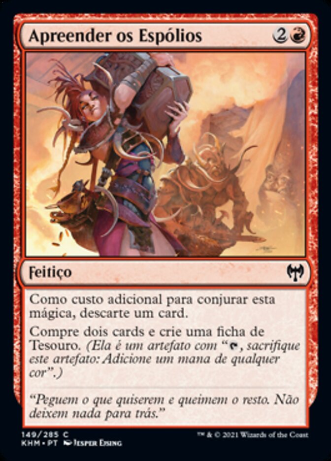 Apreender os Espólios / Seize the Spoils - Magic: The Gathering - MoxLand