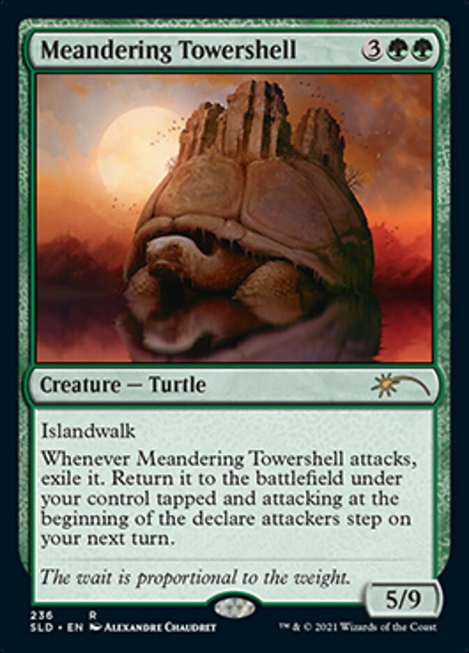 Casco-torre Vagueante / Meandering Towershell - Magic: The Gathering - MoxLand