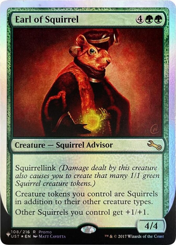 Earl of Squirrel - Magic: The Gathering - MoxLand