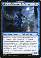 Fantasma de Ramirez DePietro / Ghost of Ramirez DePietro - Magic: The Gathering - MoxLand