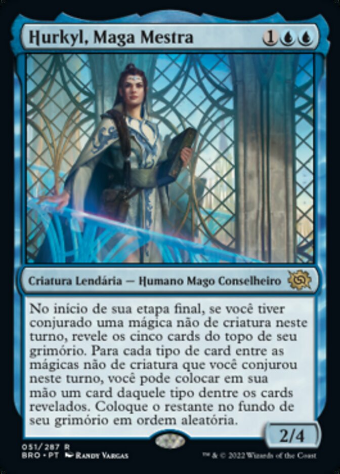 Hurkyl, Maga Mestra / Hurkyl, Master Wizard - Magic: The Gathering - MoxLand