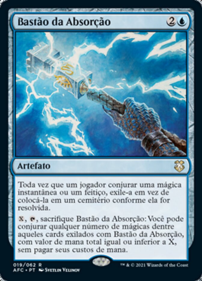 Bastão da Absorção / Rod of Absorption - Magic: The Gathering - MoxLand