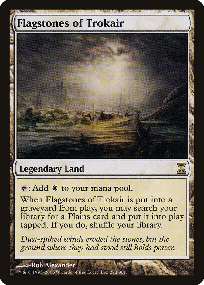 Lajes de Trokair / Flagstones of Trokair - Magic: The Gathering - MoxLand