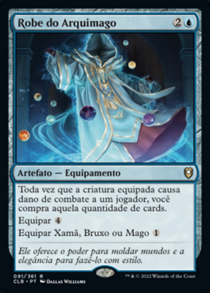 Robe do Arquimago / Robe of the Archmagi - Magic: The Gathering - MoxLand