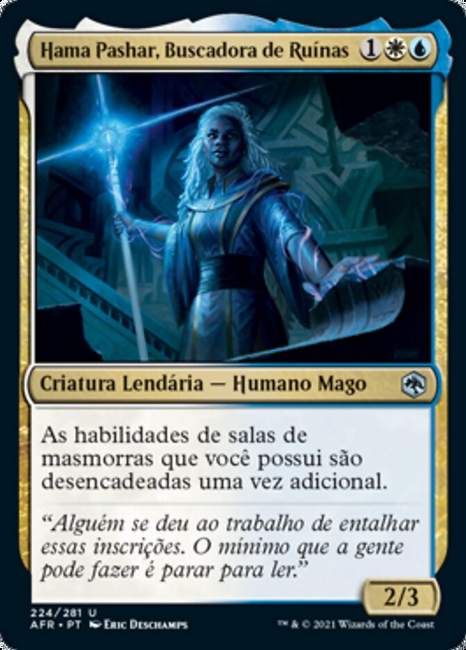 Hama Pashar, Buscadora de Ruínas / Hama Pashar, Ruin Seeker - Magic: The Gathering - MoxLand