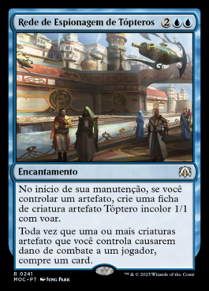 Rede de Espionagem de Tópteros / Thopter Spy Network - Magic: The Gathering - MoxLand