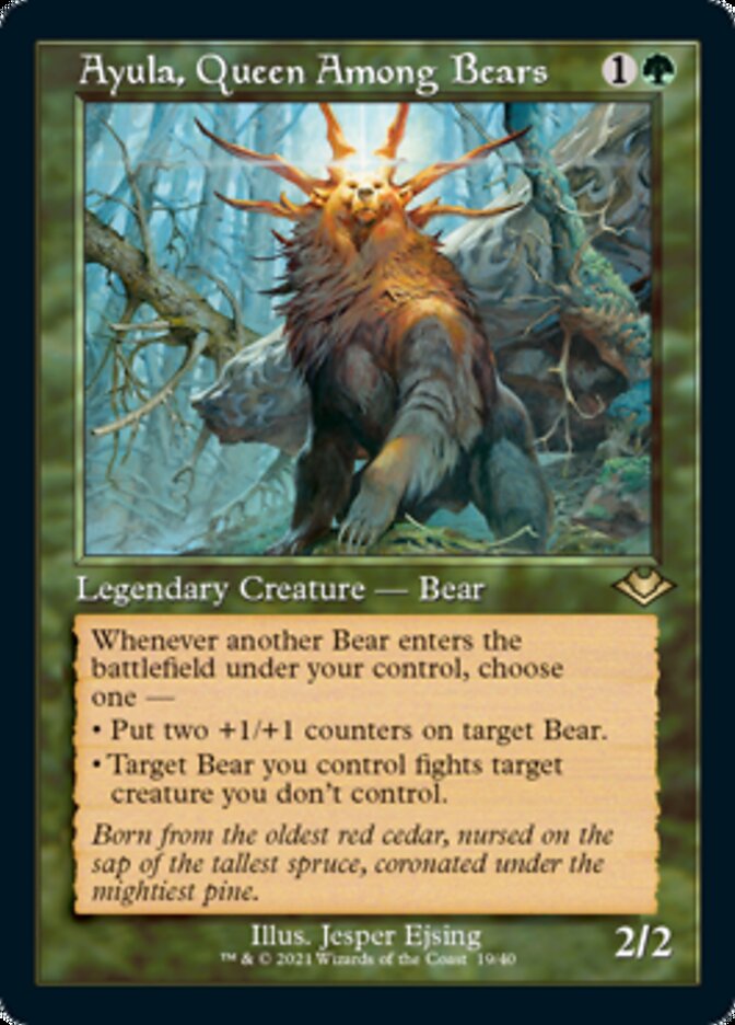 Ayula, Rainha entre os Ursos / Ayula, Queen Among Bears - Magic: The Gathering - MoxLand