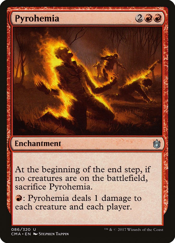 Pirohematólise / Pyrohemia - Magic: The Gathering - MoxLand