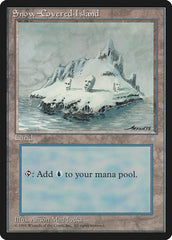 Ilha Nevada / Snow-Covered Island - Magic: The Gathering - MoxLand
