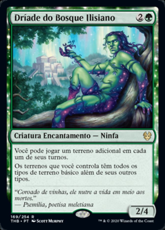 Dríade do Bosque Ilisiano / Dryad of the Ilysian Grove - Magic: The Gathering - MoxLand