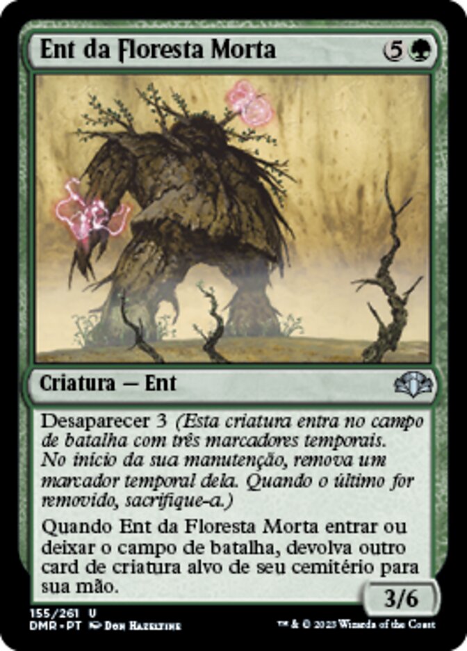 Ent da Floresta Morta / Deadwood Treefolk - Magic: The Gathering - MoxLand