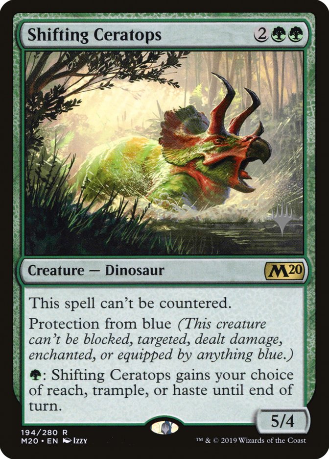 Cerátopo-camaleão / Shifting Ceratops - Magic: The Gathering - MoxLand