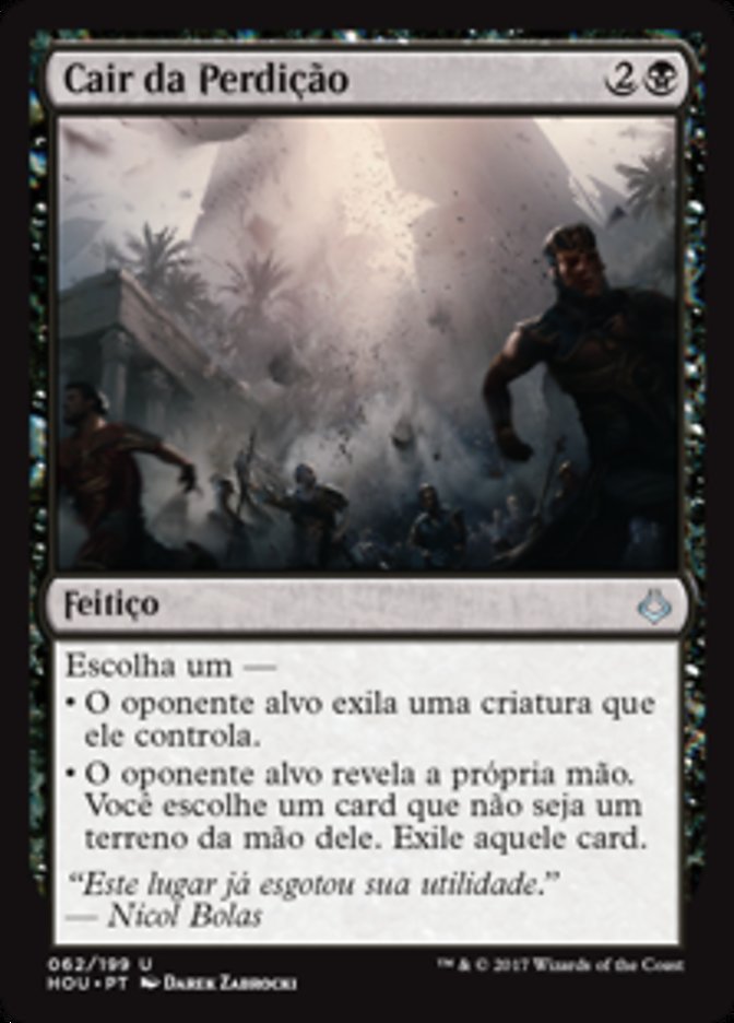 Cair da Perdição / Doomfall - Magic: The Gathering - MoxLand