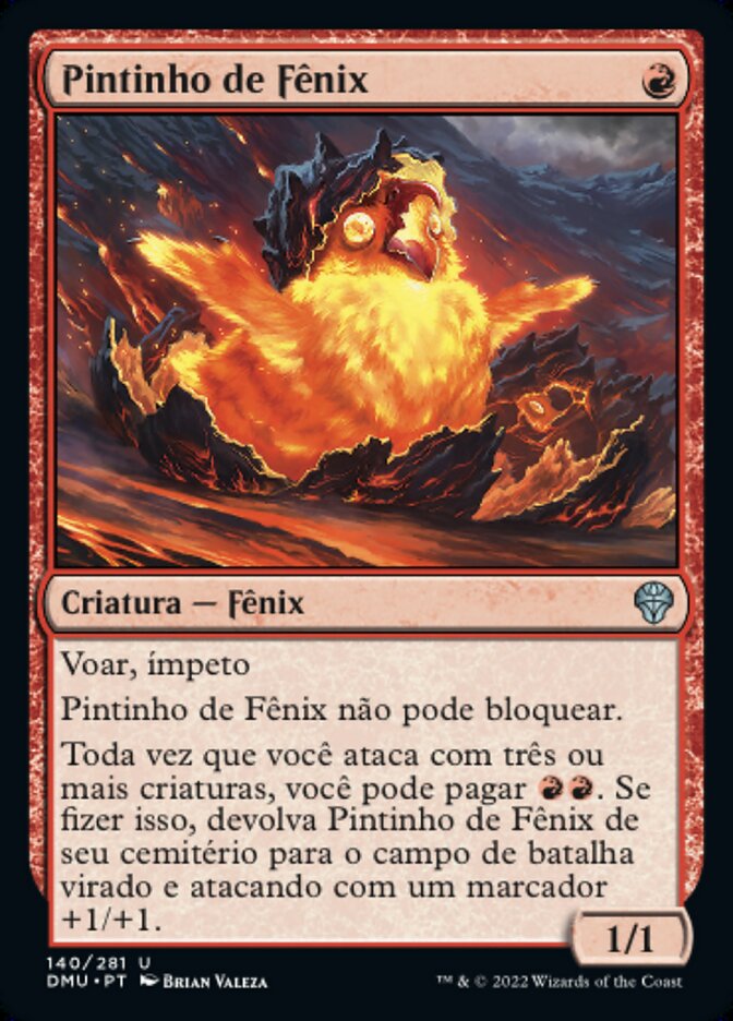 Pintinho de Fênix / Phoenix Chick - Magic: The Gathering - MoxLand