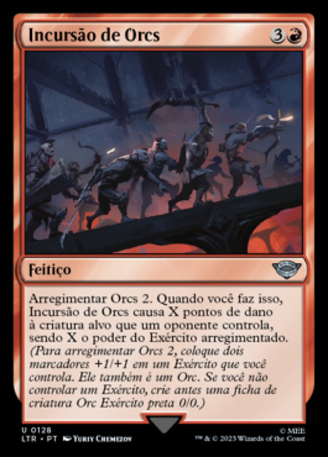 Incursão de Orcs / Foray of Orcs - Magic: The Gathering - MoxLand