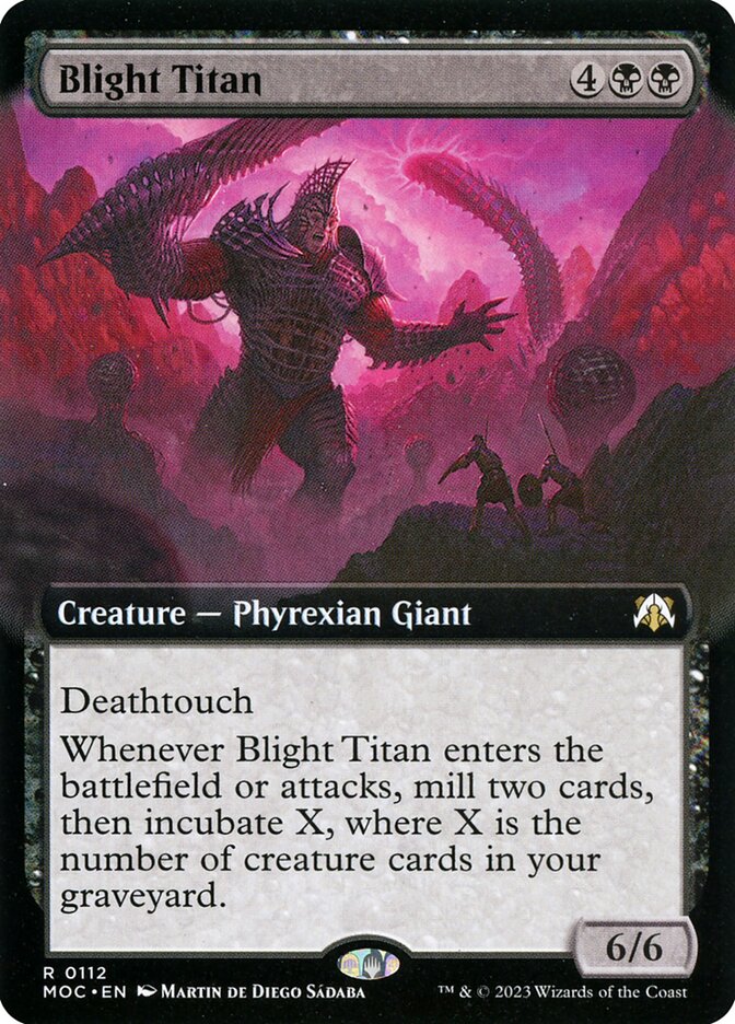 Titã da Praga / Blight Titan - Magic: The Gathering - MoxLand