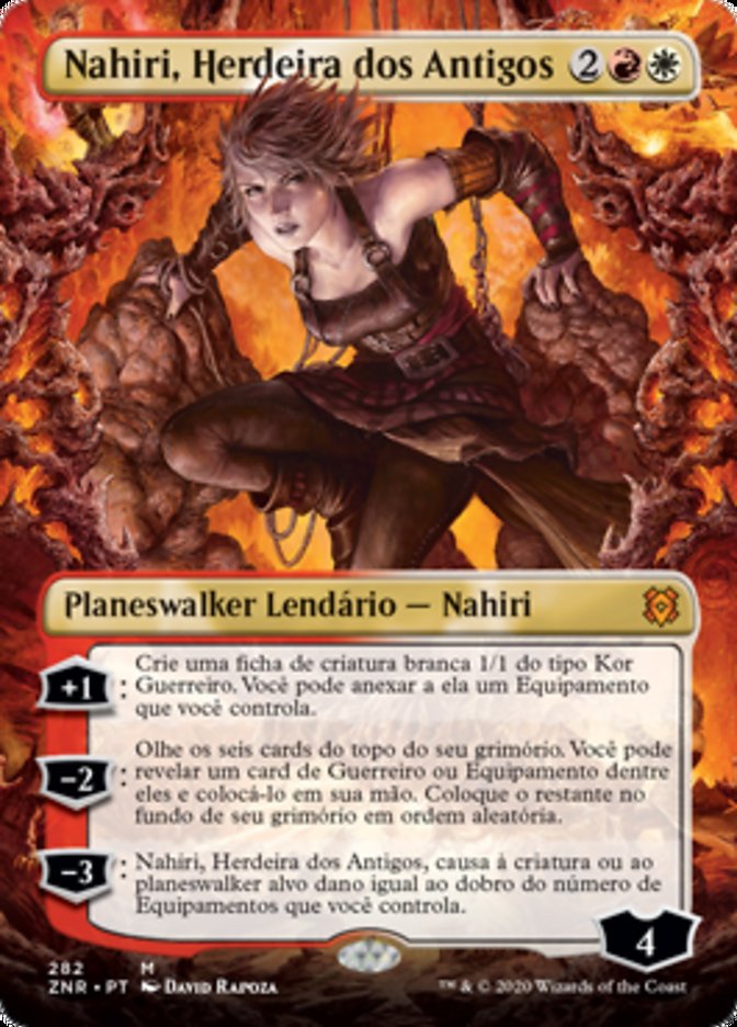 Nahiri, Herdeira dos Antigos / Nahiri, Heir of the Ancients - Magic: The Gathering - MoxLand