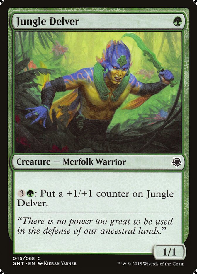 Incursor das Selvas / Jungle Delver - Magic: The Gathering - MoxLand