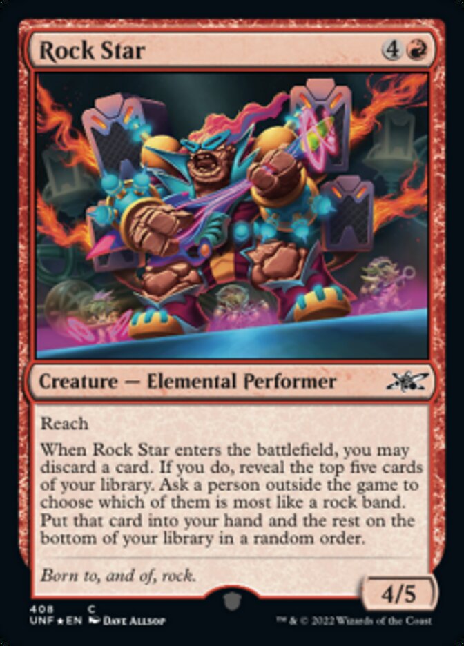 Rock Star - Magic: The Gathering - MoxLand