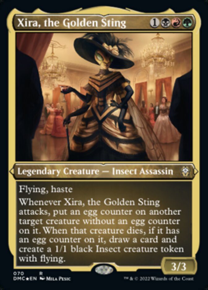 Xira, o Ferrão Dourado / Xira, the Golden Sting - Magic: The Gathering - MoxLand