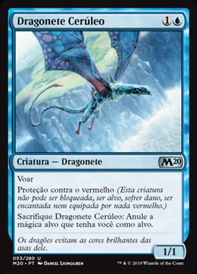 Dragonete Cerúleo / Cerulean Drake - Magic: The Gathering - MoxLand