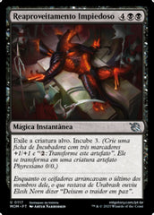 Reaproveitamento Impiedoso / Merciless Repurposing - Magic: The Gathering - MoxLand