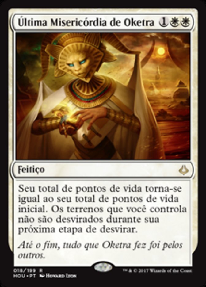 Última Misericórdia de Oketra / Oketra's Last Mercy - Magic: The Gathering - MoxLand