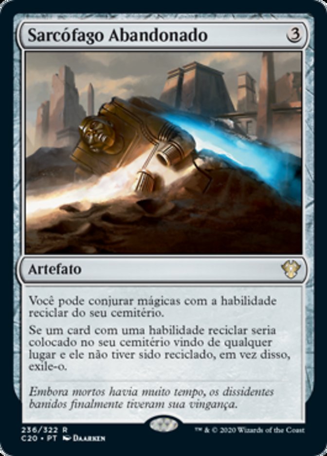 Sarcófago Abandonado / Abandoned Sarcophagus - Magic: The Gathering - MoxLand