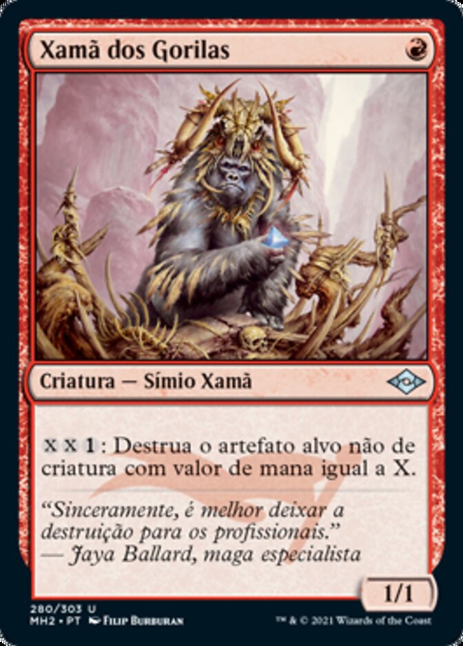 Xamã dos Gorilas / Gorilla Shaman - Magic: The Gathering - MoxLand