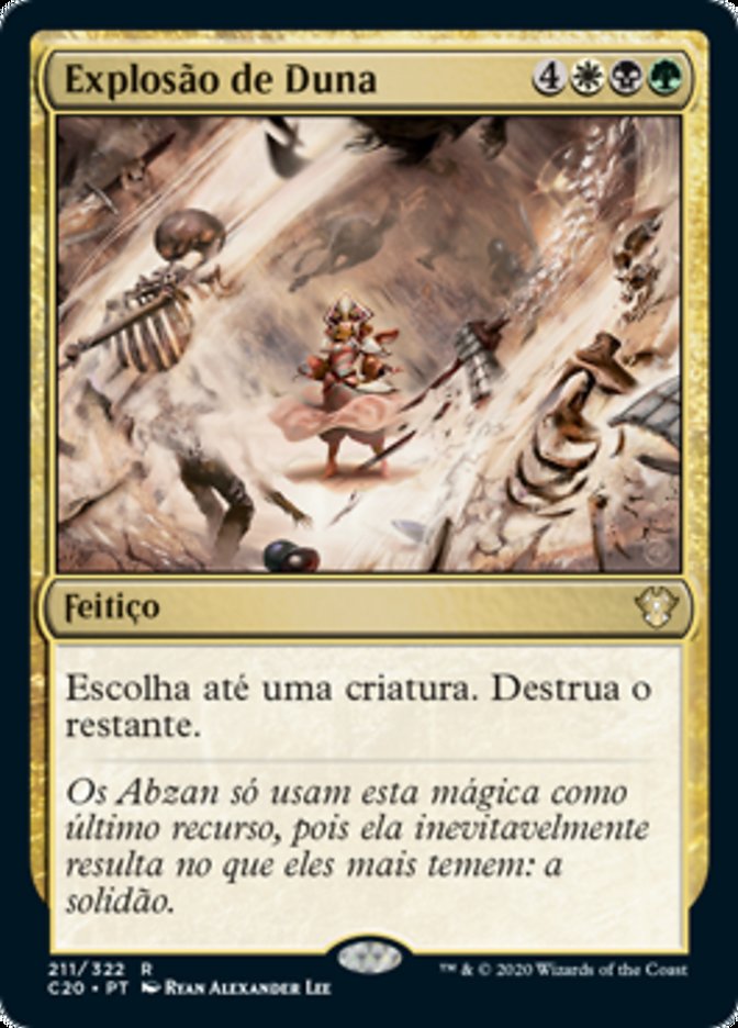 Explosão de Duna / Duneblast - Magic: The Gathering - MoxLand