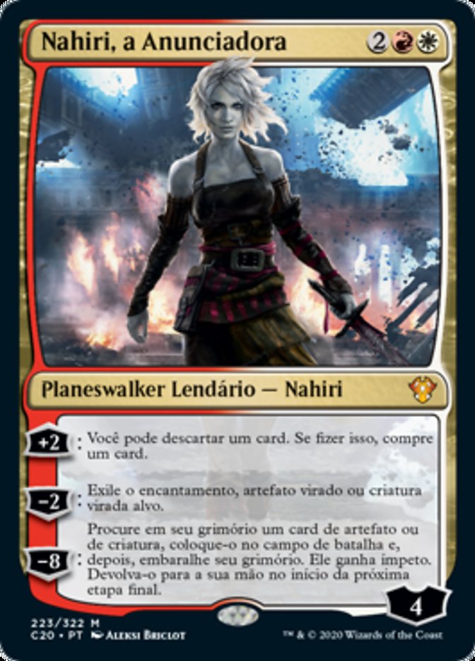 Nahiri, a Anunciadora / Nahiri, the Harbinger - Magic: The Gathering - MoxLand