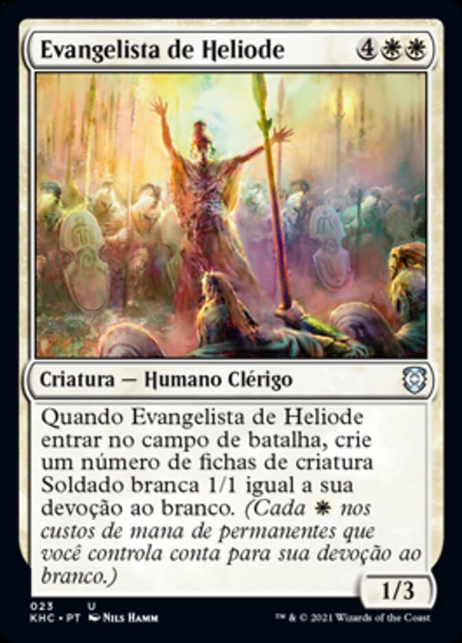 Evangelista de Heliode / Evangel of Heliod - Magic: The Gathering - MoxLand