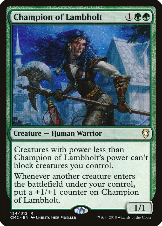 Campeão de Lambholt / Champion of Lambholt - Magic: The Gathering - MoxLand