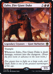 Zalto, Duque Gigante do Fogo / Zalto, Fire Giant Duke - Magic: The Gathering - MoxLand