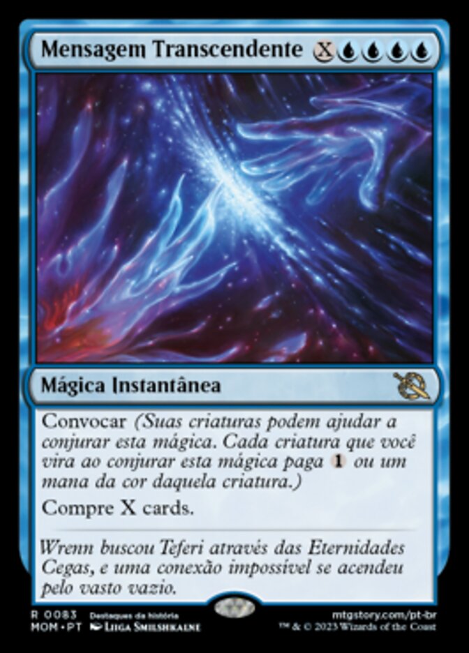 Mensagem Transcendente / Transcendent Message - Magic: The Gathering - MoxLand