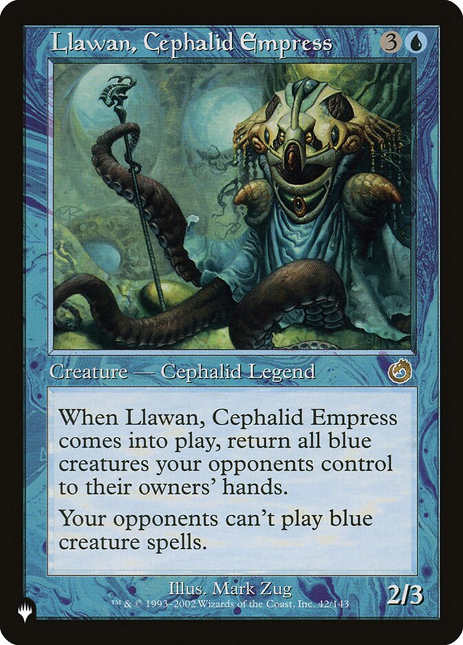 Llawan, Imperatriz Cefálida / Llawan, Cephalid Empress - Magic: The Gathering - MoxLand