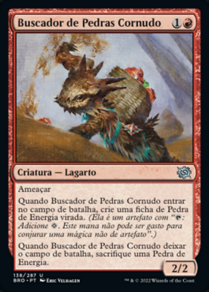 Buscador de Pedras Cornudo / Horned Stoneseeker - Magic: The Gathering - MoxLand