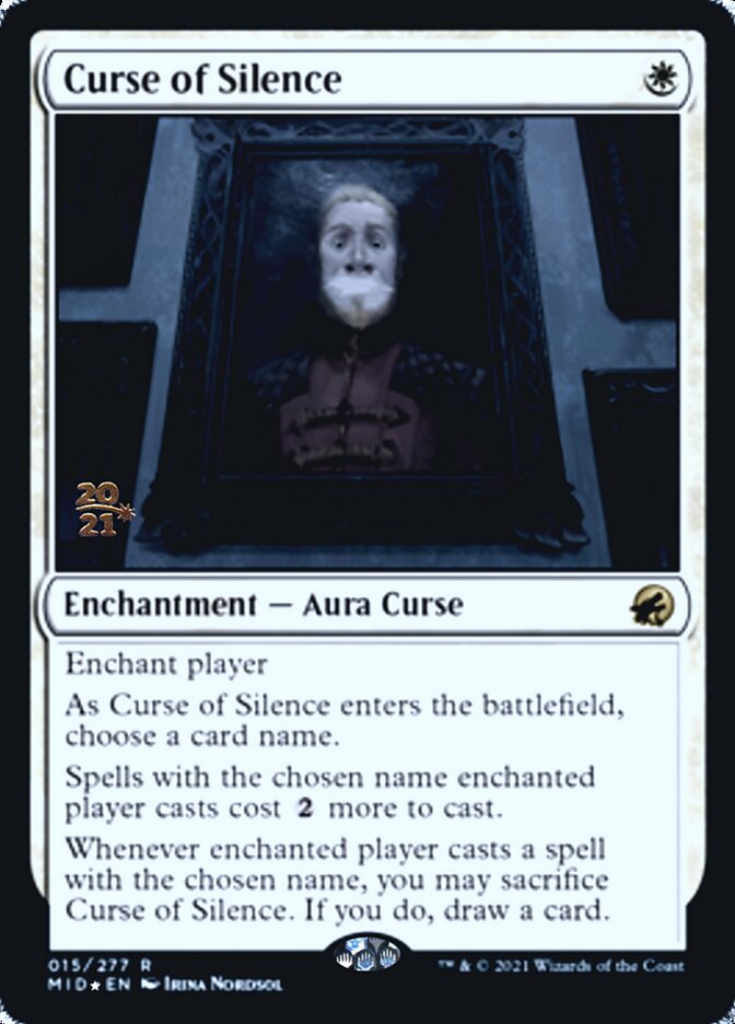 Maldição do Silêncio / Curse of Silence - Magic: The Gathering - MoxLand