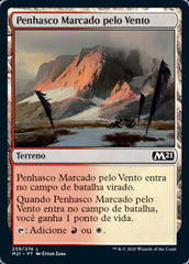 Penhasco Marcado pelo Vento / Wind-Scarred Crag - Magic: The Gathering - MoxLand