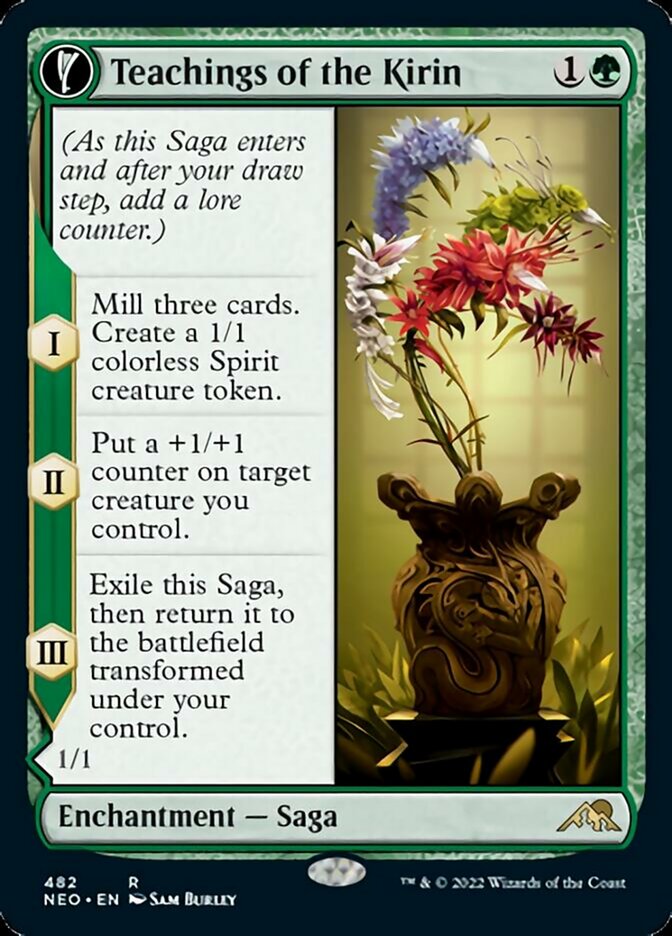 Ensinamentos dos Kirin / Teachings of the Kirin - Magic: The Gathering - MoxLand