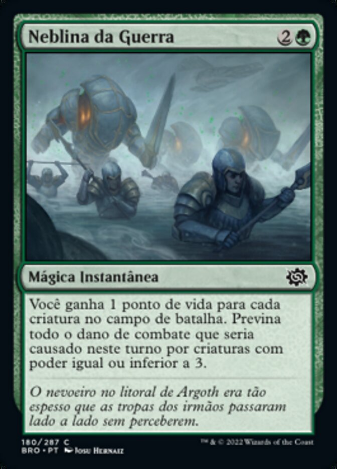 Neblina da Guerra / Fog of War - Magic: The Gathering - MoxLand