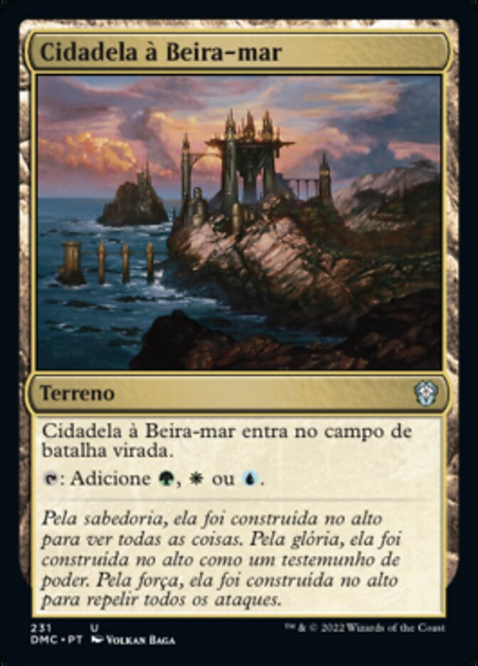 Cidadela à Beira-mar / Seaside Citadel - Magic: The Gathering - MoxLand